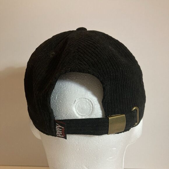Poppy Playtime Huggy Wuggy Baseball Cap Black Corduroy Anime Cartoon Hat - Picture 9 of 10